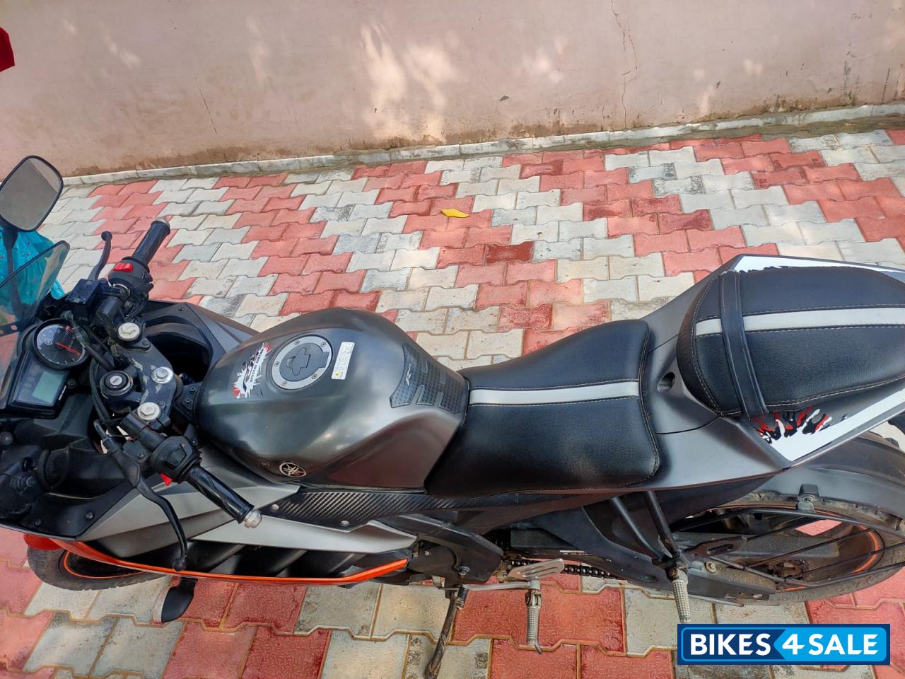 Orange And Grey Yamaha YZF R15 V2