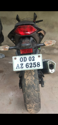 Green Kawasaki Ninja NINJA300ABS