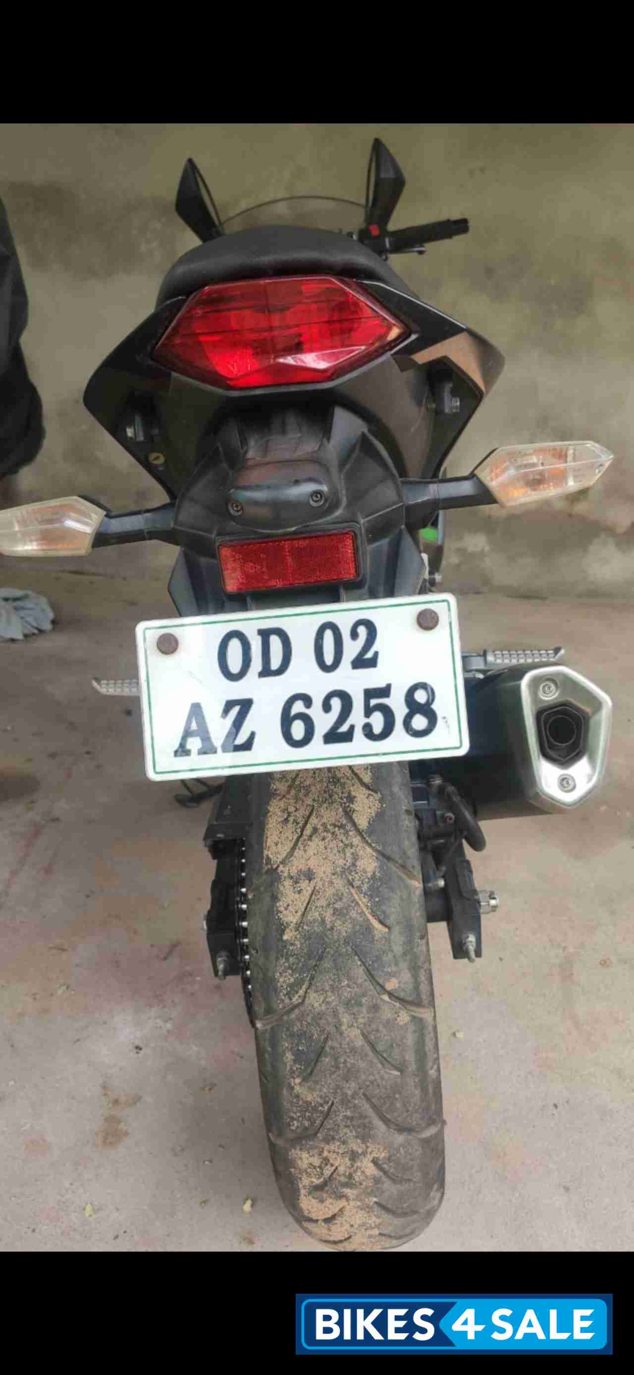 Green Kawasaki Ninja NINJA300ABS