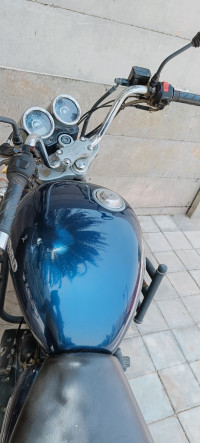 Blue Royal Enfield Thunderbird 500