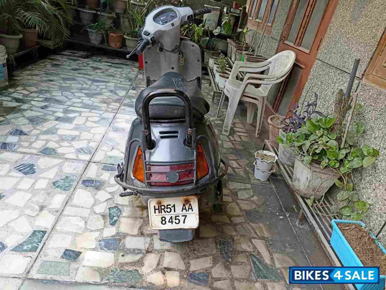 Silver Grey Honda Activa