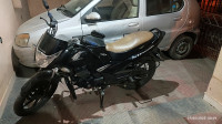 Black Honda CB Unicorn