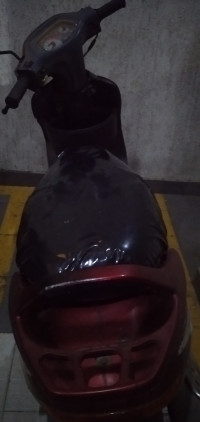 Maroon TVS Scooty Pep