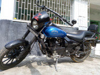 Cherry Red & Black Bajaj Avenger Street 150