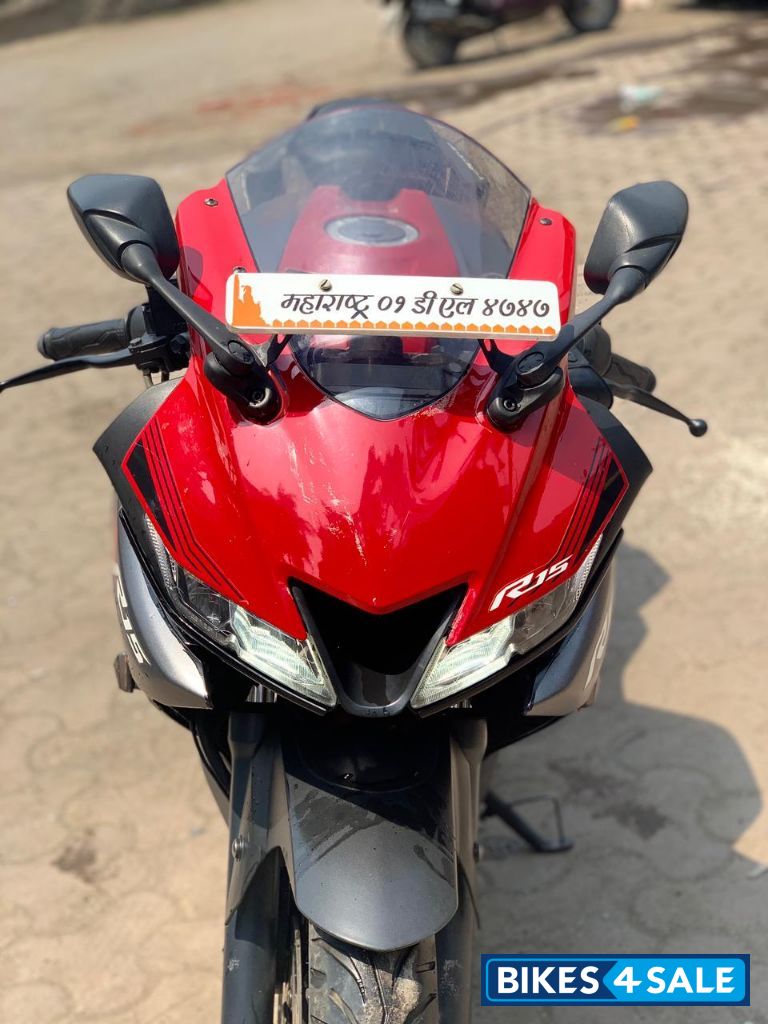 Red Black Yamaha YZF R15 V3