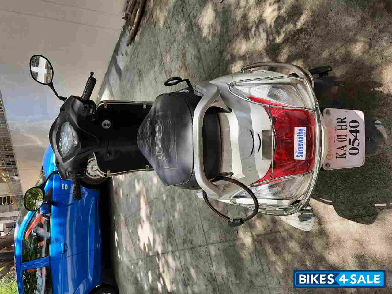 White Honda Activa 3G