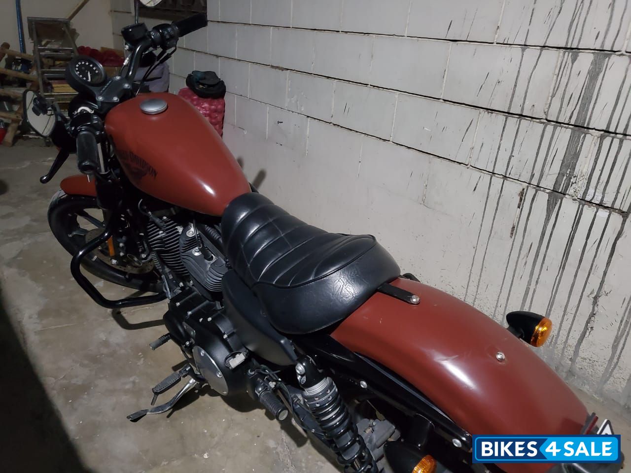 Brown Harley Davidson Iron 883