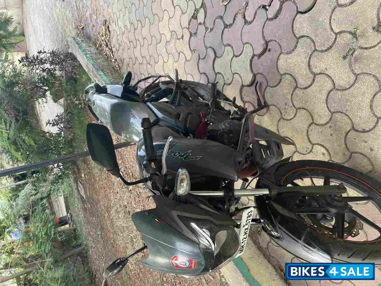 Grey TVS Apache RTR 160