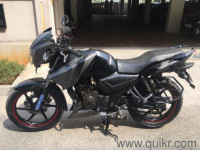 Grey TVS Apache RTR 160