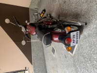 Maroon Royal Enfield Classic 350
