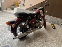 Maroon Royal Enfield Classic 350