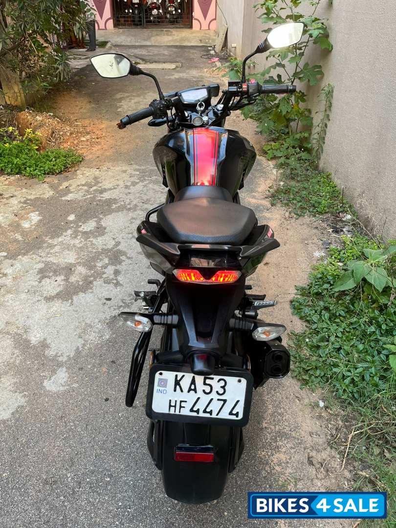 Black And Red TVS Apache RTR 200 4V ABS