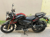 Black And Red TVS Apache RTR 200 4V ABS