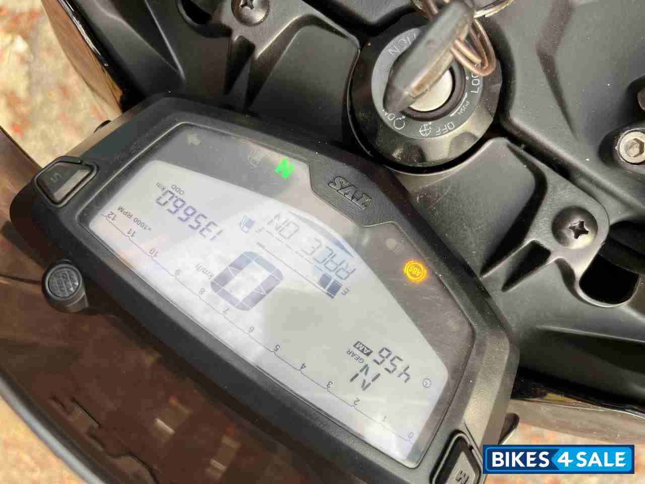 Black And Red TVS Apache RTR 200 4V ABS Race Edition 2.0