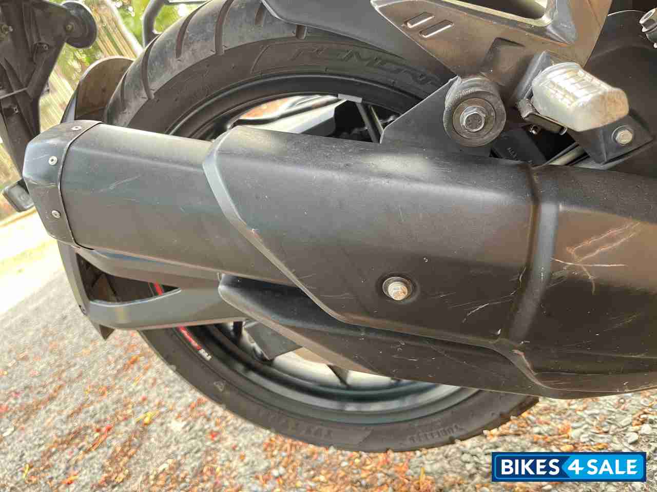 Black And Red TVS Apache RTR 200 4V ABS Race Edition 2.0