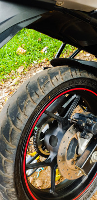 Candy Red Suzuki Gixxer SF SP