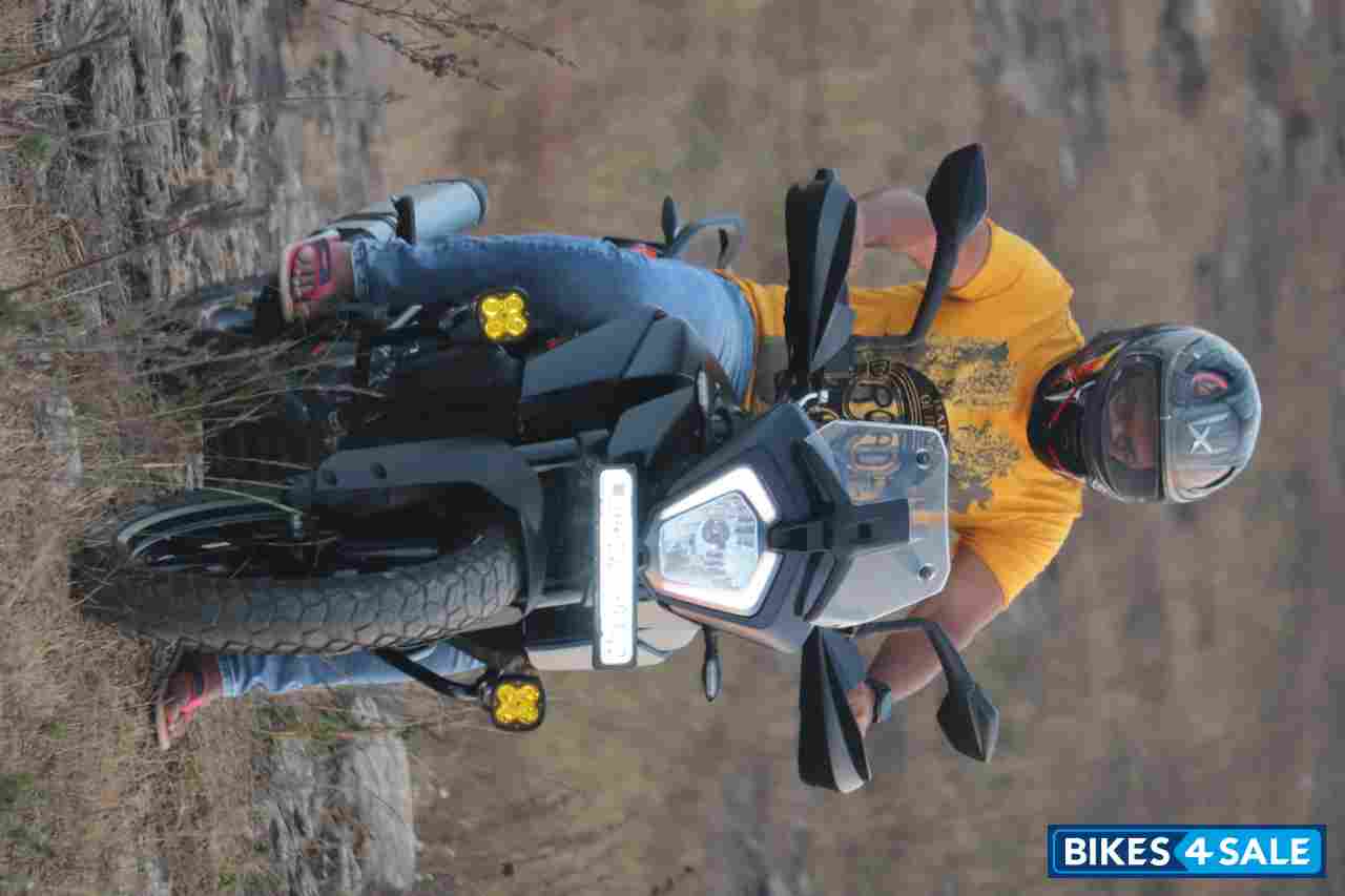 Matt Black And Orange KTM 250 Adventure 2021