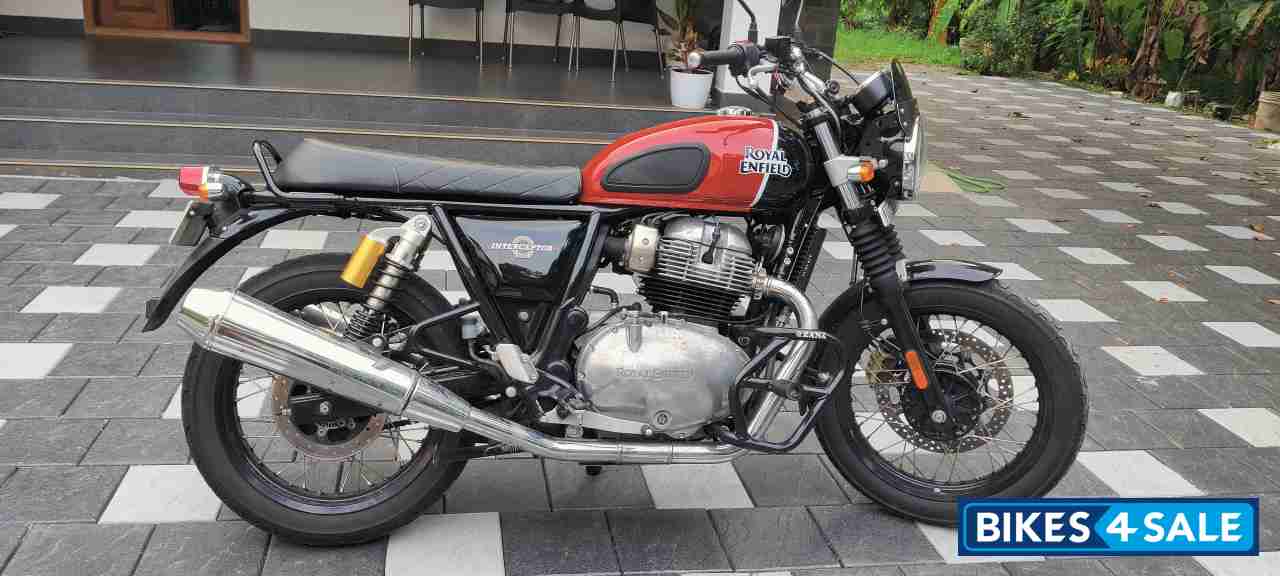 Ravishing Red Royal Enfield Interceptor 650 Twin