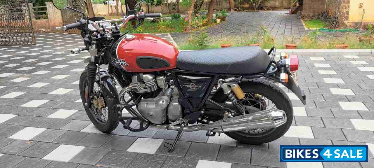 Ravishing Red Royal Enfield Interceptor 650 Twin