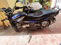 Blue-black Bajaj Discover DTSi 125