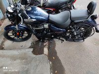Blue Royal Enfield Meteor 350 Stellar