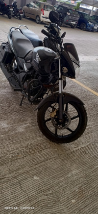 Black Honda CB Unicorn