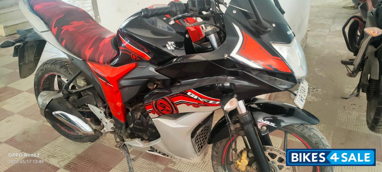 Black Nd Orange Suzuki Gixxer SF SP