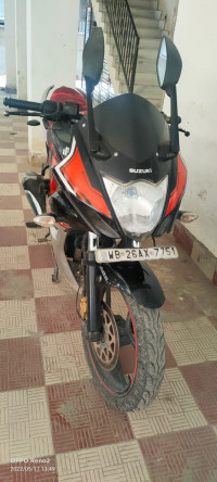 Black Nd Orange Suzuki Gixxer SF SP