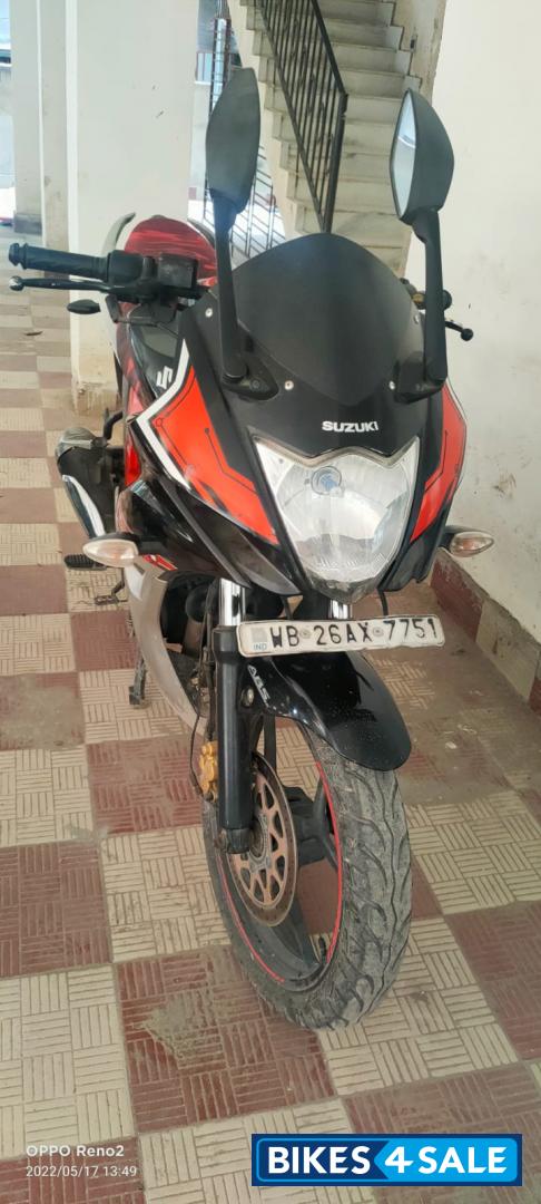 Black Nd Orange Suzuki Gixxer SF SP