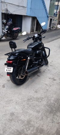 Matt Black Harley Davidson Street 750