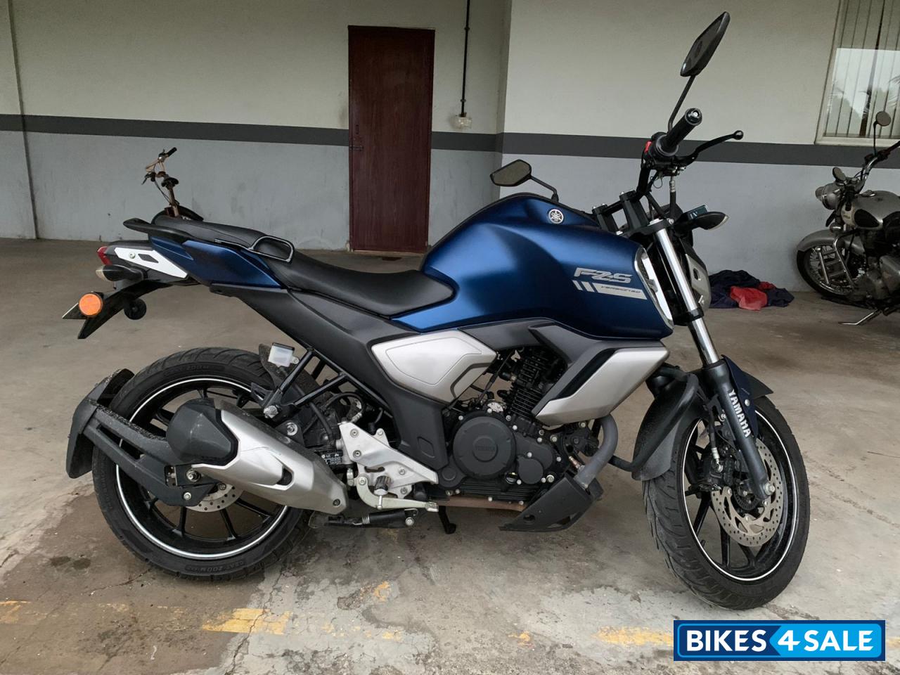 Matte Blue Yamaha FZ-S FI V3 BS6