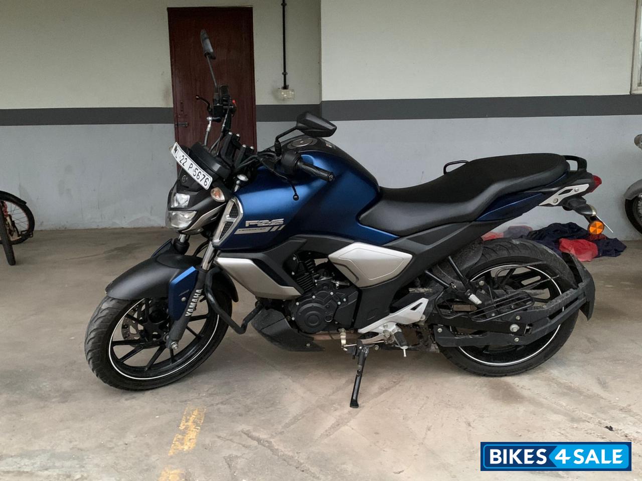 Matte Blue Yamaha FZ-S FI V3 BS6