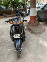 Black Honda Activa
