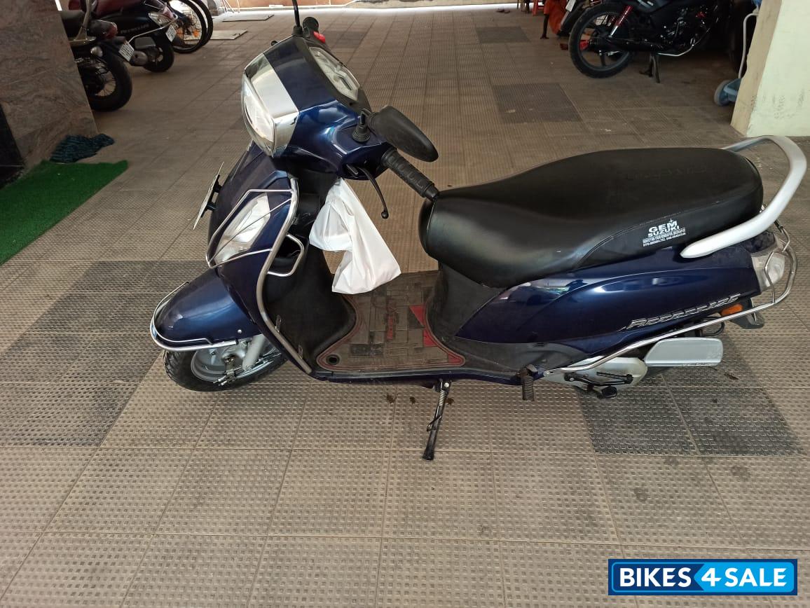 Blue Suzuki Access 125 BS6