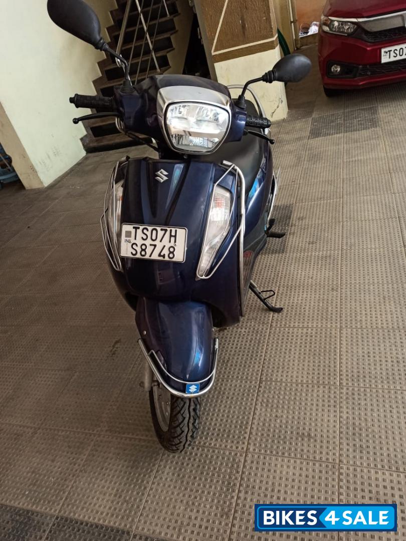 Blue Suzuki Access 125 BS6