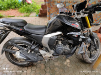 Black Yamaha FZ-S FI V2