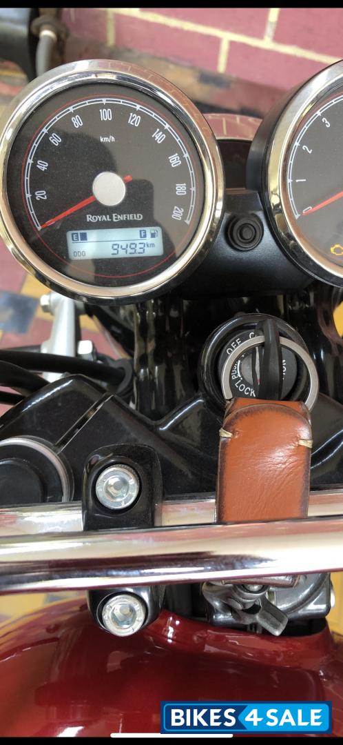 Red Royal Enfield Interceptor 650 Twin