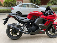 Red Titanium Hyosung GT250R