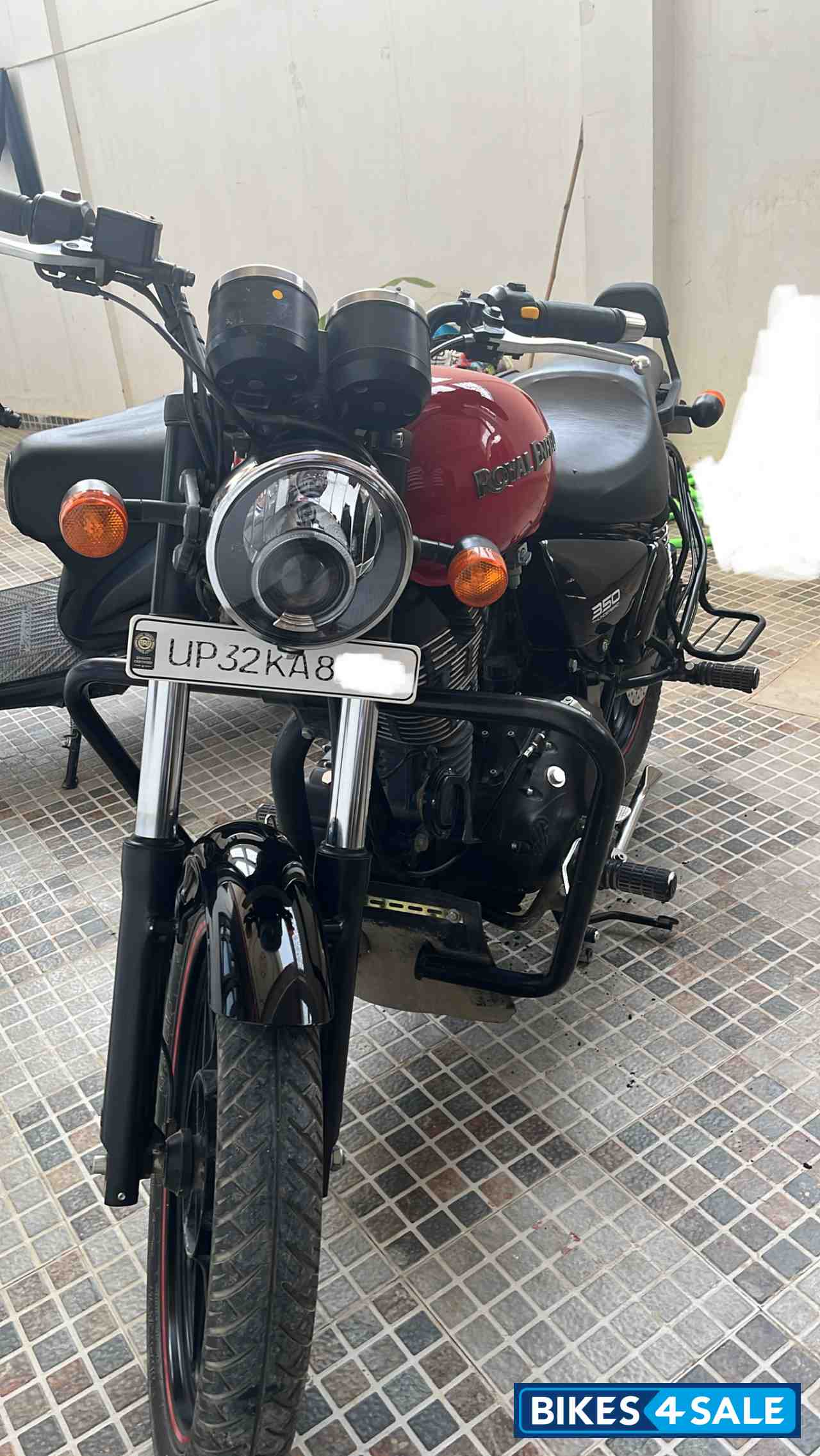 Red Black Royal Enfield Thunderbird X 350