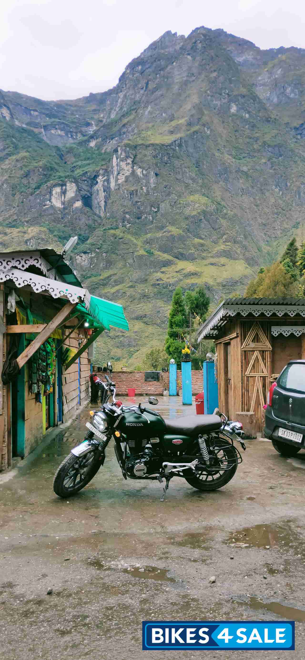 Mat Marshal Green Honda Hness CB350 DLX