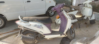 White Honda Activa i