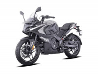 Black And Grey Bajaj Pulsar RS 200 BS6
