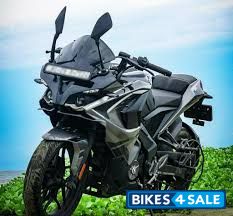 Black And Grey Bajaj Pulsar RS 200 BS6 Black And Grey Bajaj Pulsar RS 200 BS6
