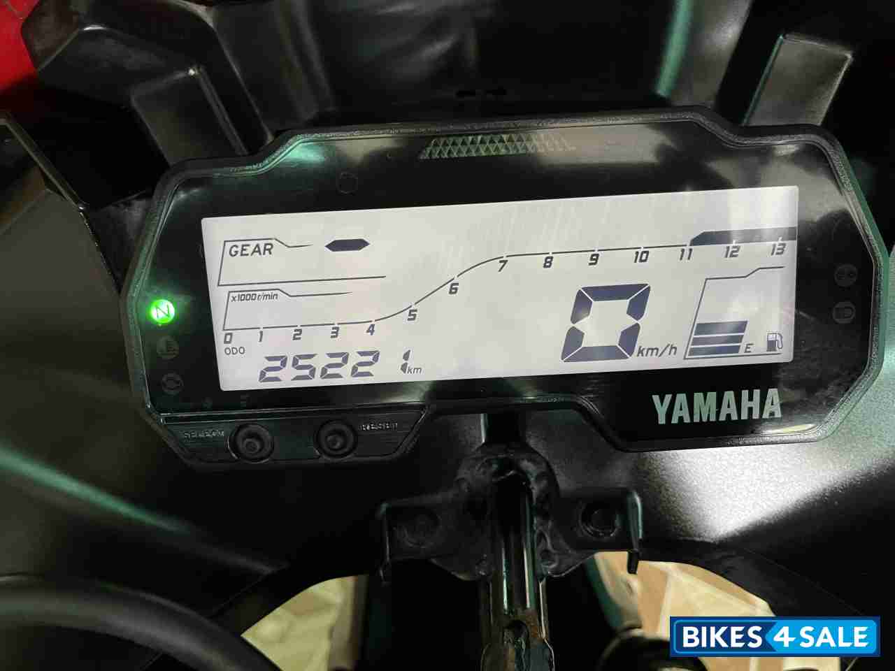 Red-gray Yamaha YZF R15 V3