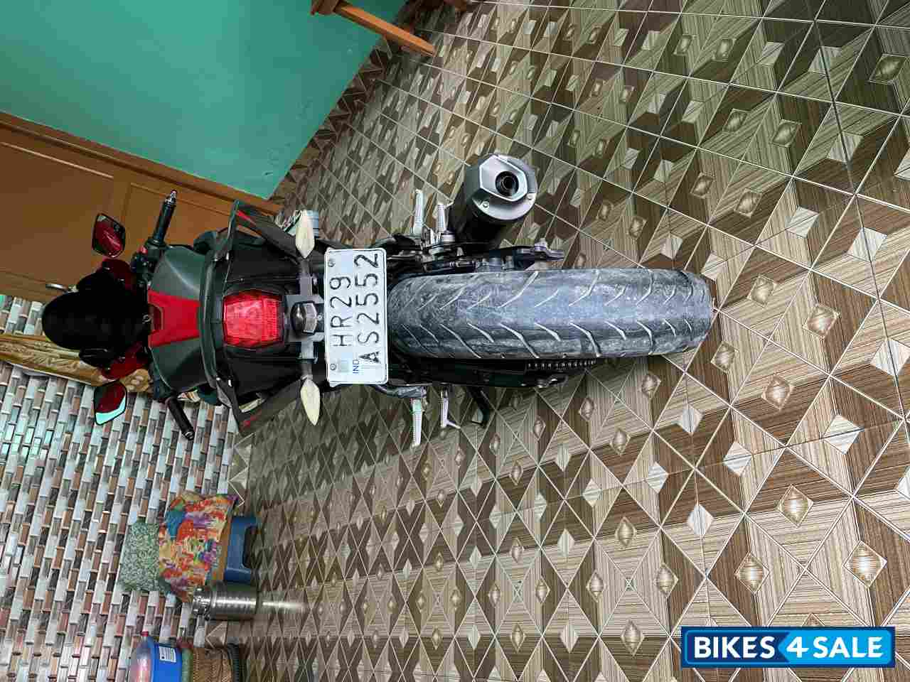 Red-gray Yamaha YZF R15 V3