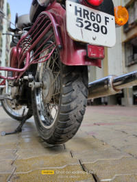 Maroon Royal Enfield Classic 350 BS VI