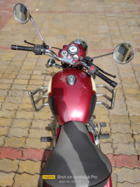 Maroon Royal Enfield Classic 350 BS VI