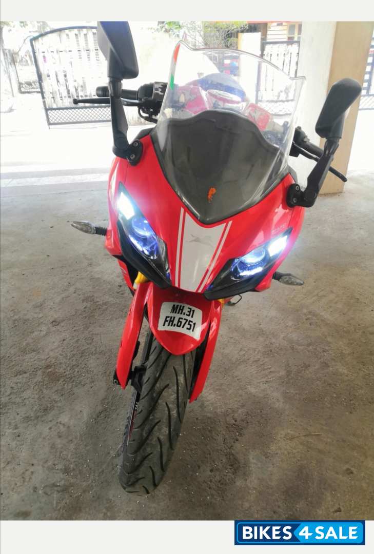 Red TVS Apache RR 310