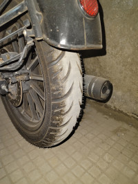 Black Royal Enfield Thunderbird 500