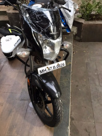 Black Honda CB Unicorn 160